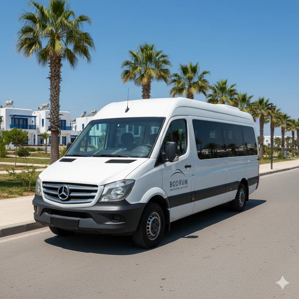 Bodrum Personel Servisi - Sevilen Taşımacılık Mercedes Sprinter Kurumsal Ulaşım